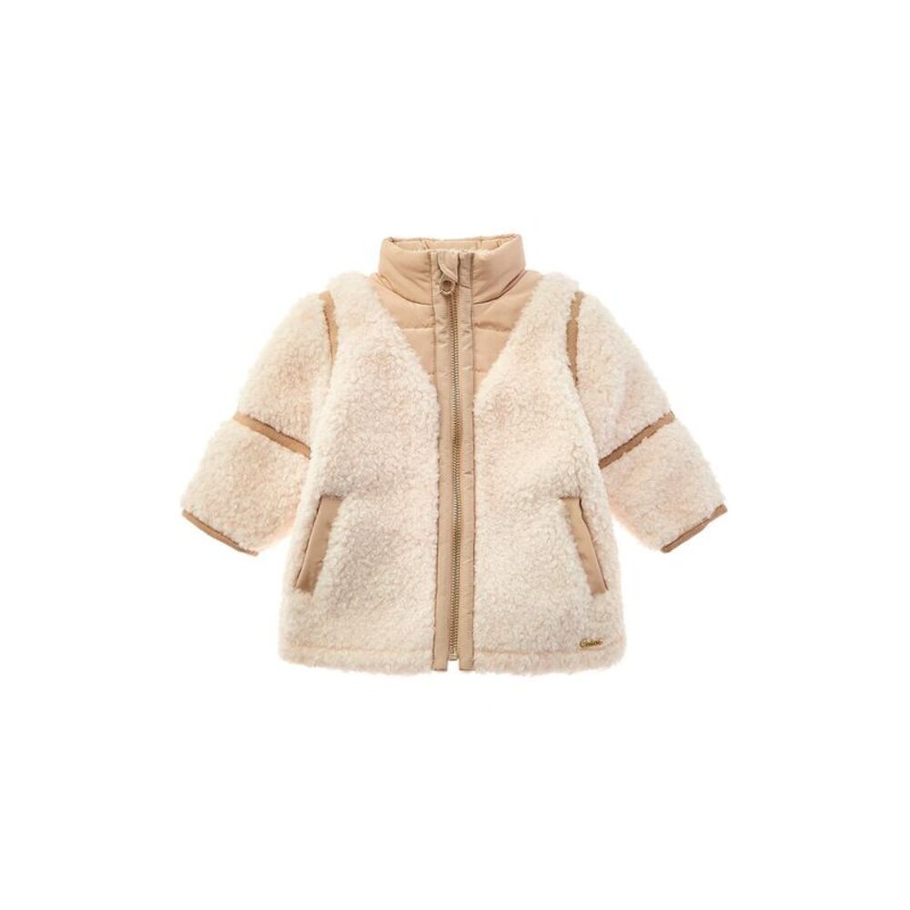 Chloé Girls  Coat, White